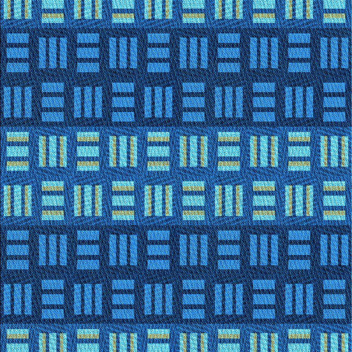 Patterned Blueberry Blue Rug, pat3544lblu