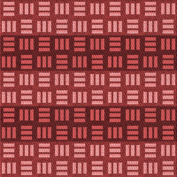 Round Patterned Red Rug, pat3544rd