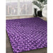 Machine Washable Transitional Purple Rug in a Family Room, wshpat3545pur