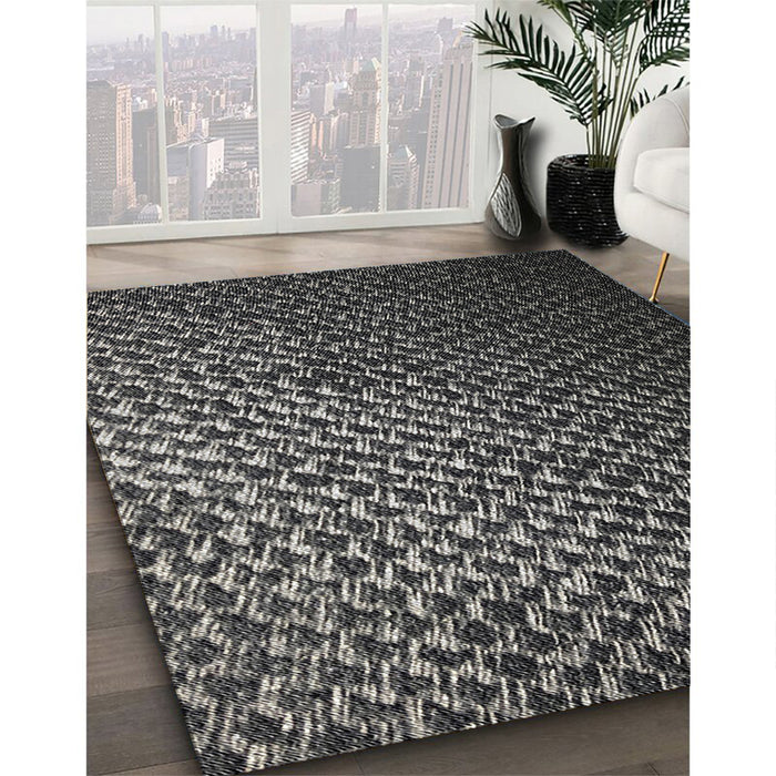 Machine Washable Transitional Midnight Gray Rug in a Family Room, wshpat3545