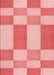 Patterned Pastel Pink Rug, pat3546rd