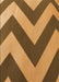 Patterned Dark Bronze Brown Rug, pat3547org