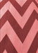 Patterned Red Rug, pat3547rd