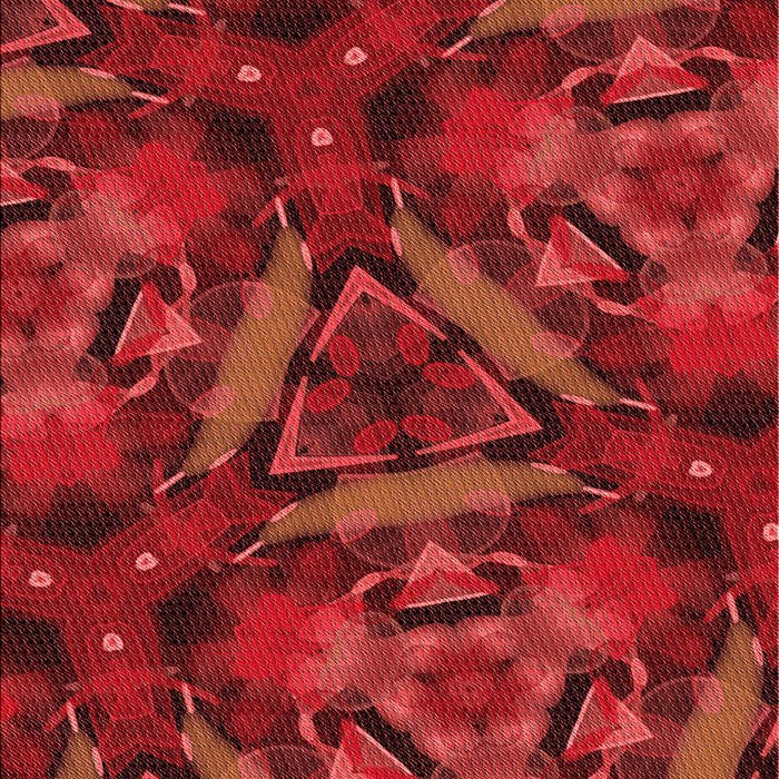 Machine Washable Transitional Red Rug, wshpat3548rd