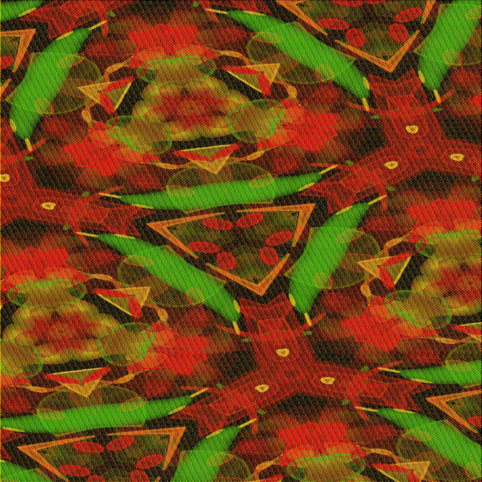 Round Machine Washable Transitional Dark Yellow Green Rug, wshpat3548yw