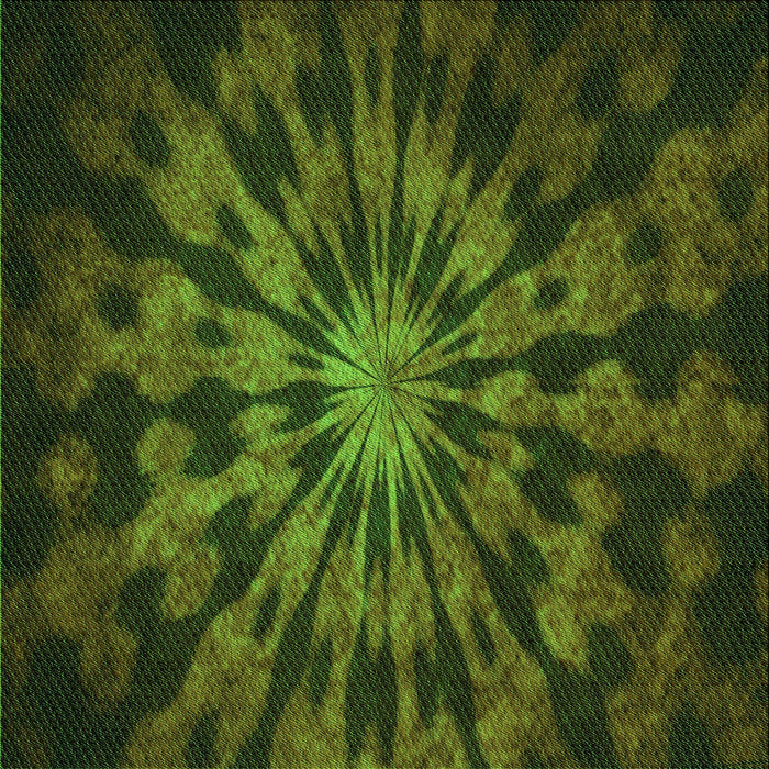 Round Machine Washable Transitional Dark Forest Green Rug, wshpat3549grn