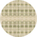 Square Machine Washable Transitional Golden Blonde Gold Rug in a Living Room, wshpat355brn