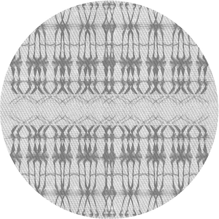 Square Machine Washable Transitional Platinum Gray Rug in a Living Room, wshpat355gry