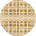 Square Machine Washable Transitional Golden Blonde Gold Rug in a Living Room, wshpat355org