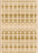 Machine Washable Transitional Golden Blonde Gold Rug, wshpat355org