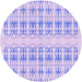 Square Patterned Purple Mimosa Purple Rug, pat355pur