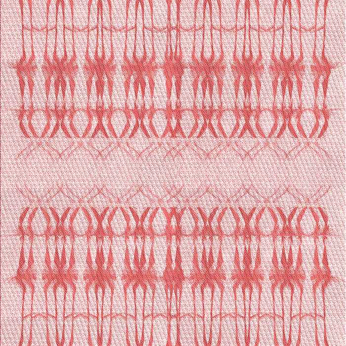 Patterned Light Red Pink Rug, pat355rd