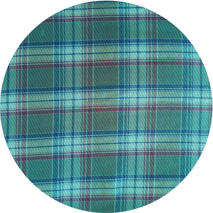 Square Machine Washable Transitional Dark Turquoise Green Rug in a Living Room, wshpat3550lblu