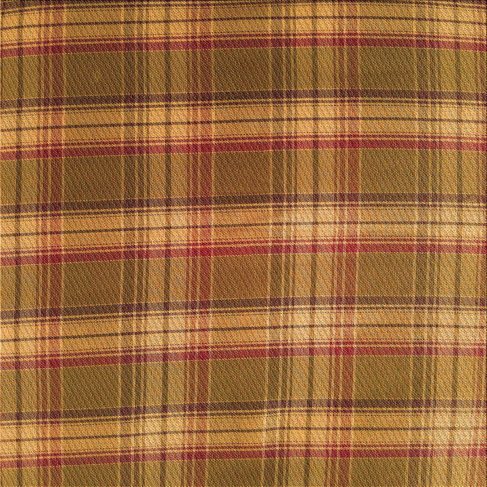 Round Patterned Orange Rug, pat3550org