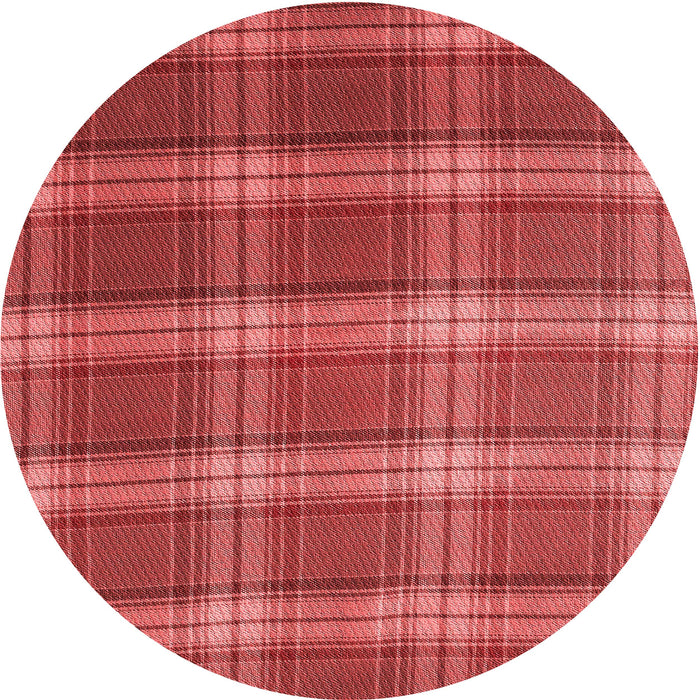 Square Patterned Red Rug, pat3550rd