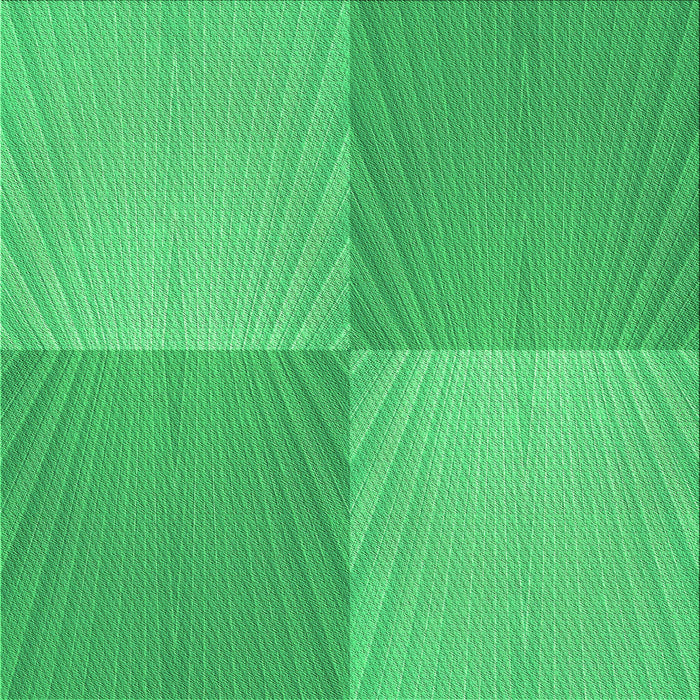 Round Patterned Neon Green Rug, pat3551grn