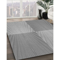 Patterned Cloud Gray Rug, pat3551gry