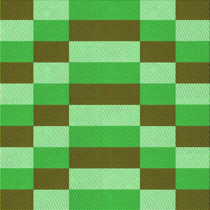 Round Patterned Seaweed Green Rug, pat3552grn