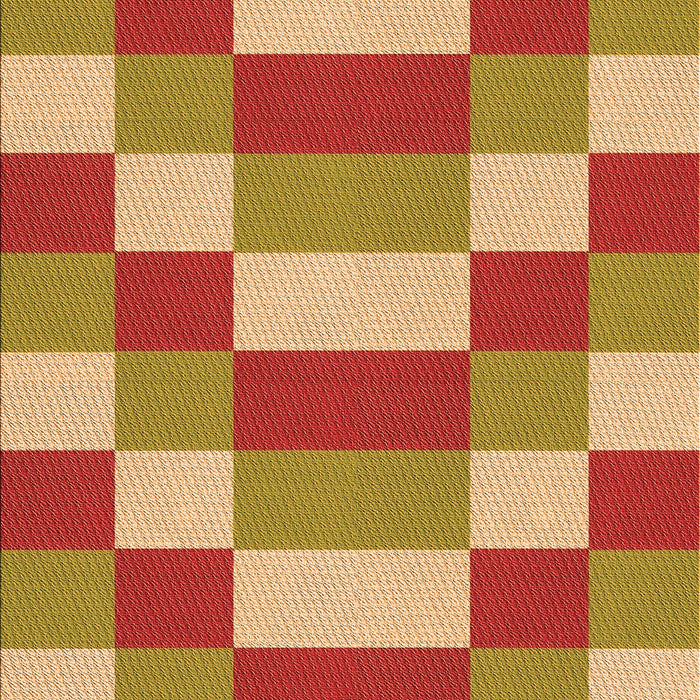 Patterned Orange Rug, pat3552org