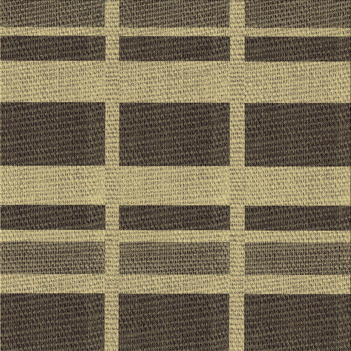 Round Patterned Milk Chocolate Brown Rug, pat3553brn