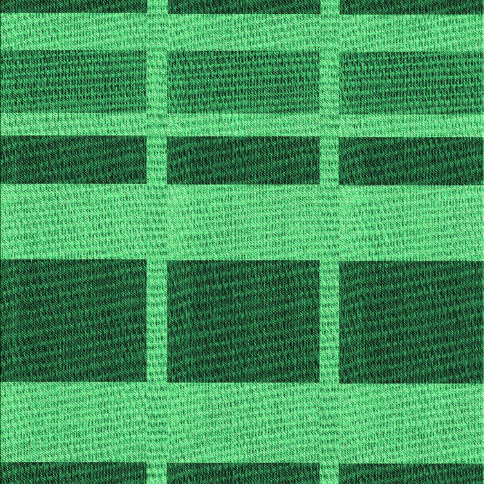 Patterned Deep Emerald Green Rug, pat3553grn