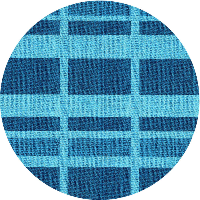 Square Machine Washable Transitional Blue Rug in a Living Room, wshpat3553lblu