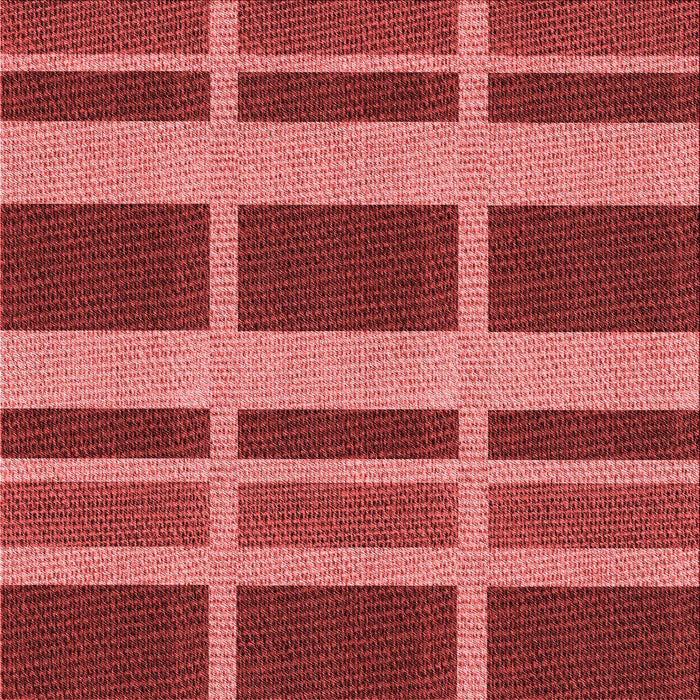 Round Patterned Red Rug, pat3553rd