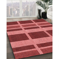 Patterned Red Rug, pat3553rd