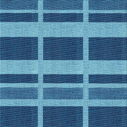 Sideview of Machine Washable Transitional Blueberry Blue Rug, wshpat3553