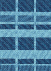 Machine Washable Transitional Blueberry Blue Rug, wshpat3553