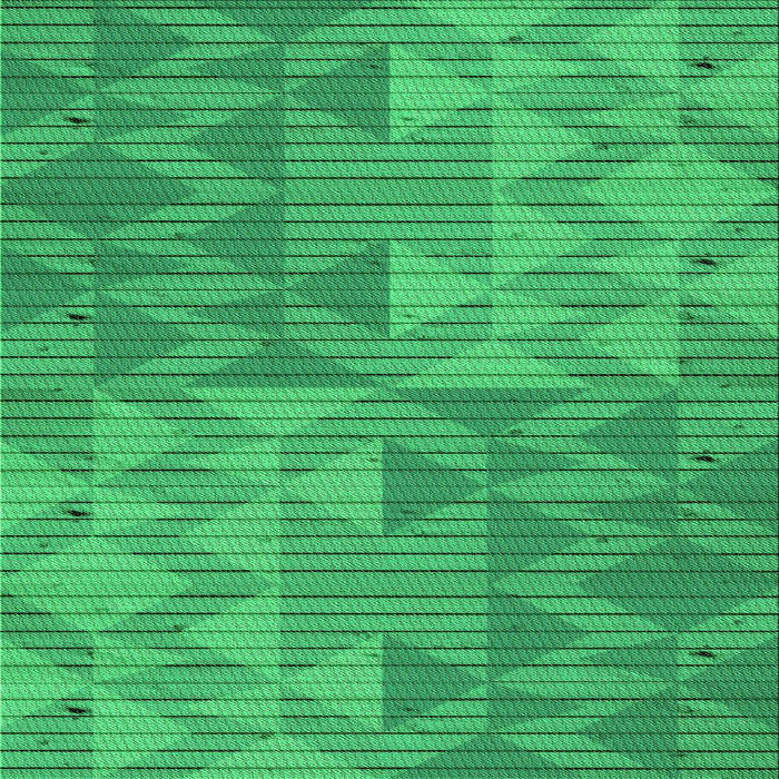 Round Patterned Neon Green Rug, pat3554grn