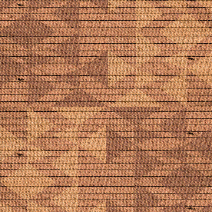 Patterned Orange Rug, pat3554org