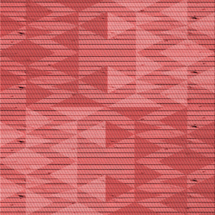 Round Patterned Red Rug, pat3554rd