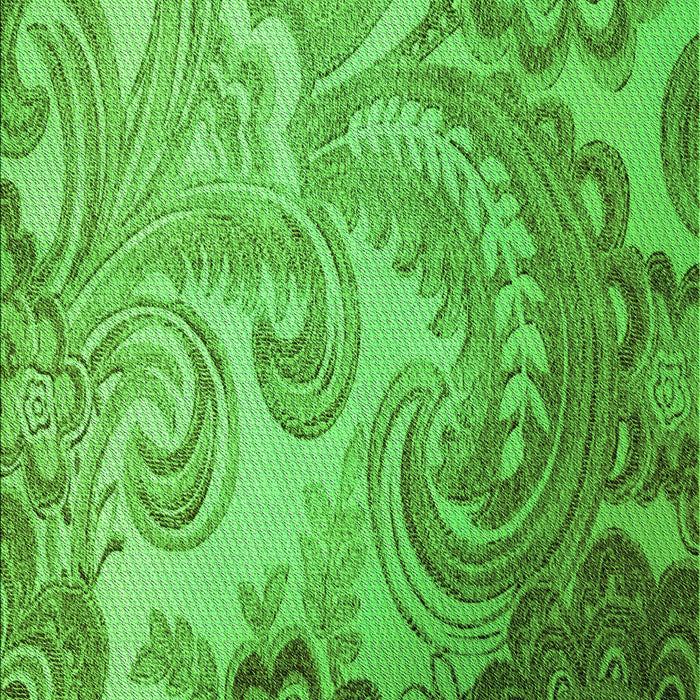 Patterned Forest Green Rug, pat3556grn