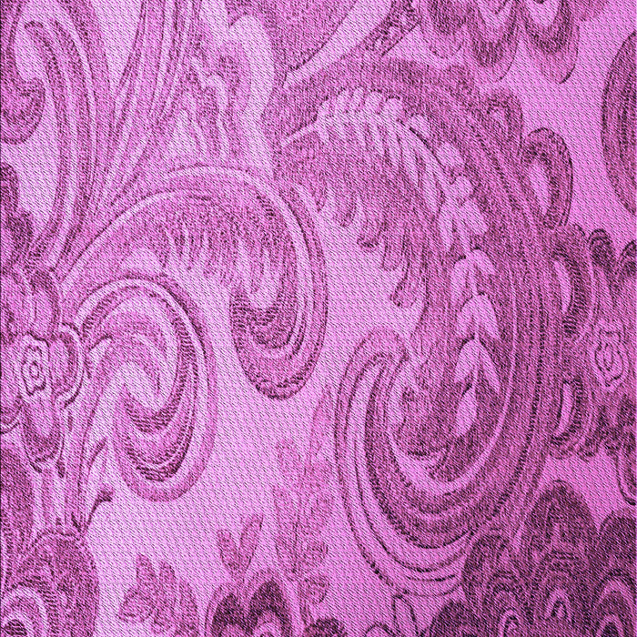 Machine Washable Transitional Violet Purple Rug, wshpat3556pur