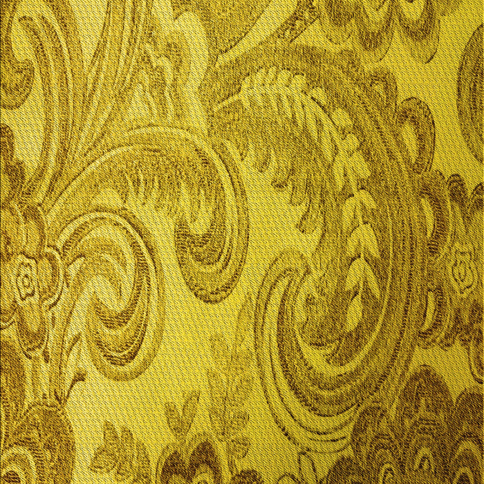 Machine Washable Transitional Dark Bisque Brown Rug, wshpat3556yw