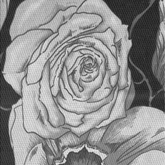 Machine Washable Transitional Silver Gray Rug, wshpat3557gry