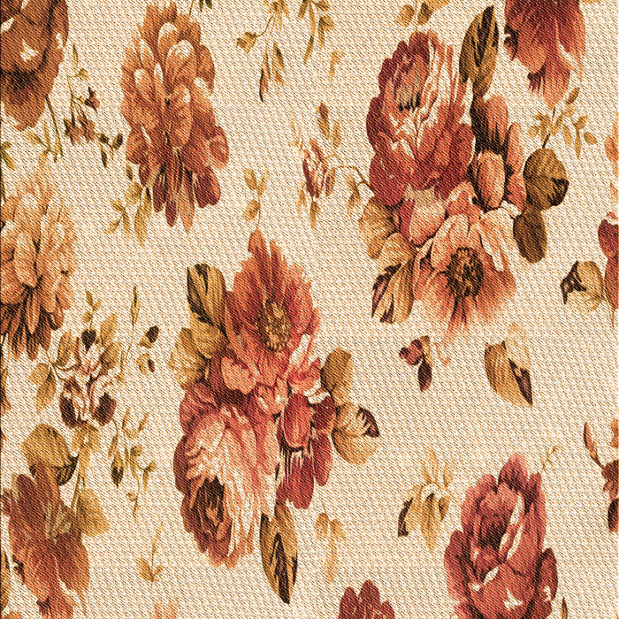 Machine Washable Transitional Pastel Orange Rug, wshpat3558org