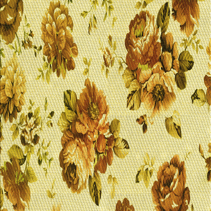 Patterned Sedona Brown Rug, pat3558yw