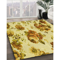 Patterned Sedona Brown Rug, pat3558yw