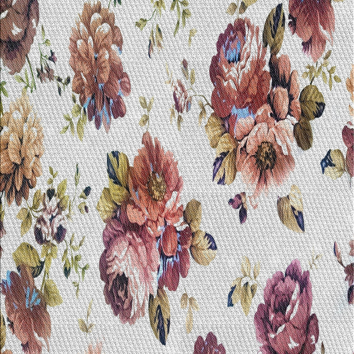 Machine Washable Transitional Rosy-Finch Purple Rug, wshpat3558