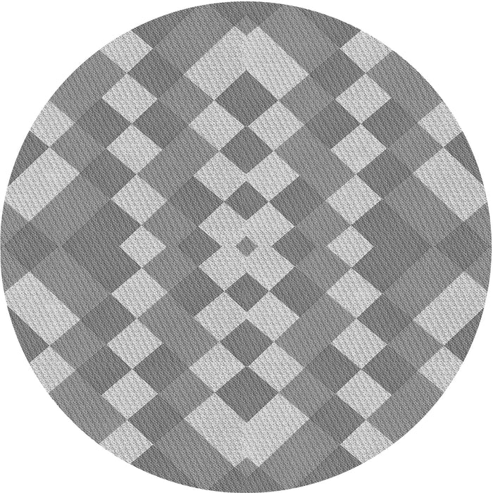 Square Machine Washable Transitional Silver Gray Rug in a Living Room, wshpat3559gry