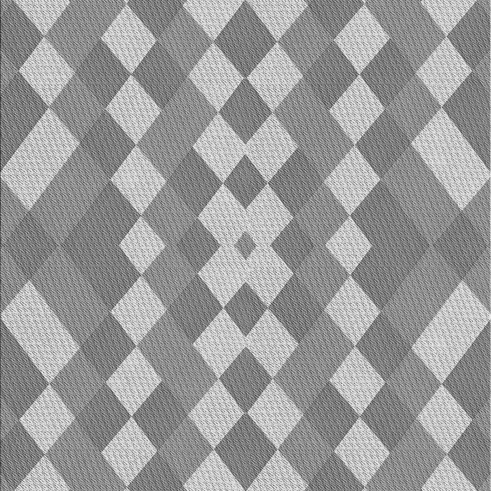 Patterned Silver Gray Rug, pat3559gry