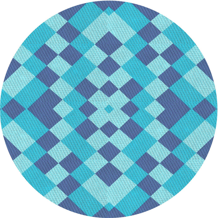 Square Machine Washable Transitional Blue Rug in a Living Room, wshpat3559lblu