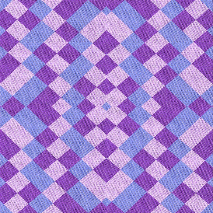 Round Patterned Bright Lilac Purple Rug, pat3559pur