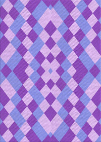 Machine Washable Transitional Bright Lilac Purple Rug, wshpat3559pur