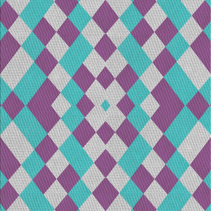 Machine Washable Transitional French Lilac Purple Rug, wshpat3559