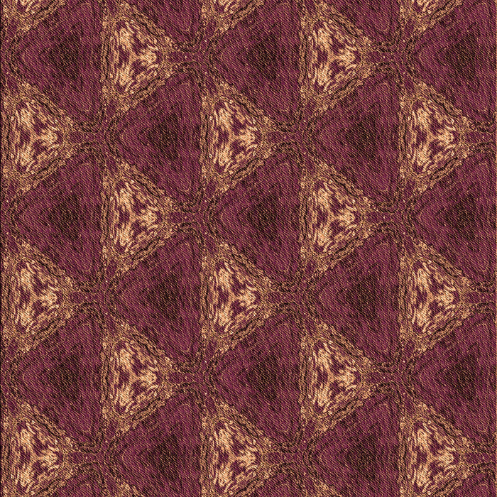 Patterned Chestnut Red Rug, pat356org