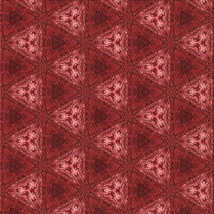 Round Machine Washable Transitional Tomato Red Rug, wshpat356rd