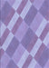 Patterned Purple Mimosa Purple Rug, pat3560blu